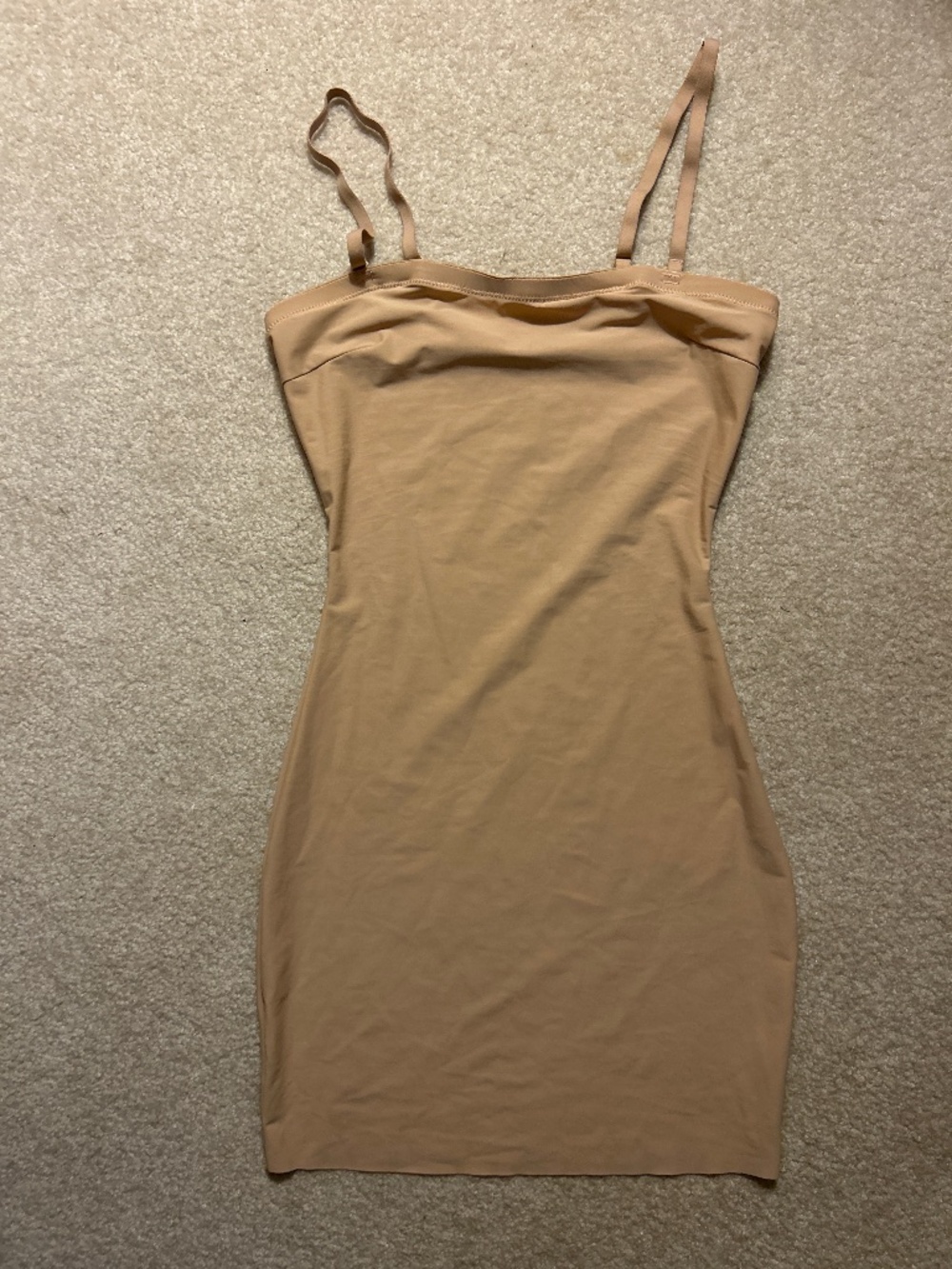 Assets Spanx slip dress small nude